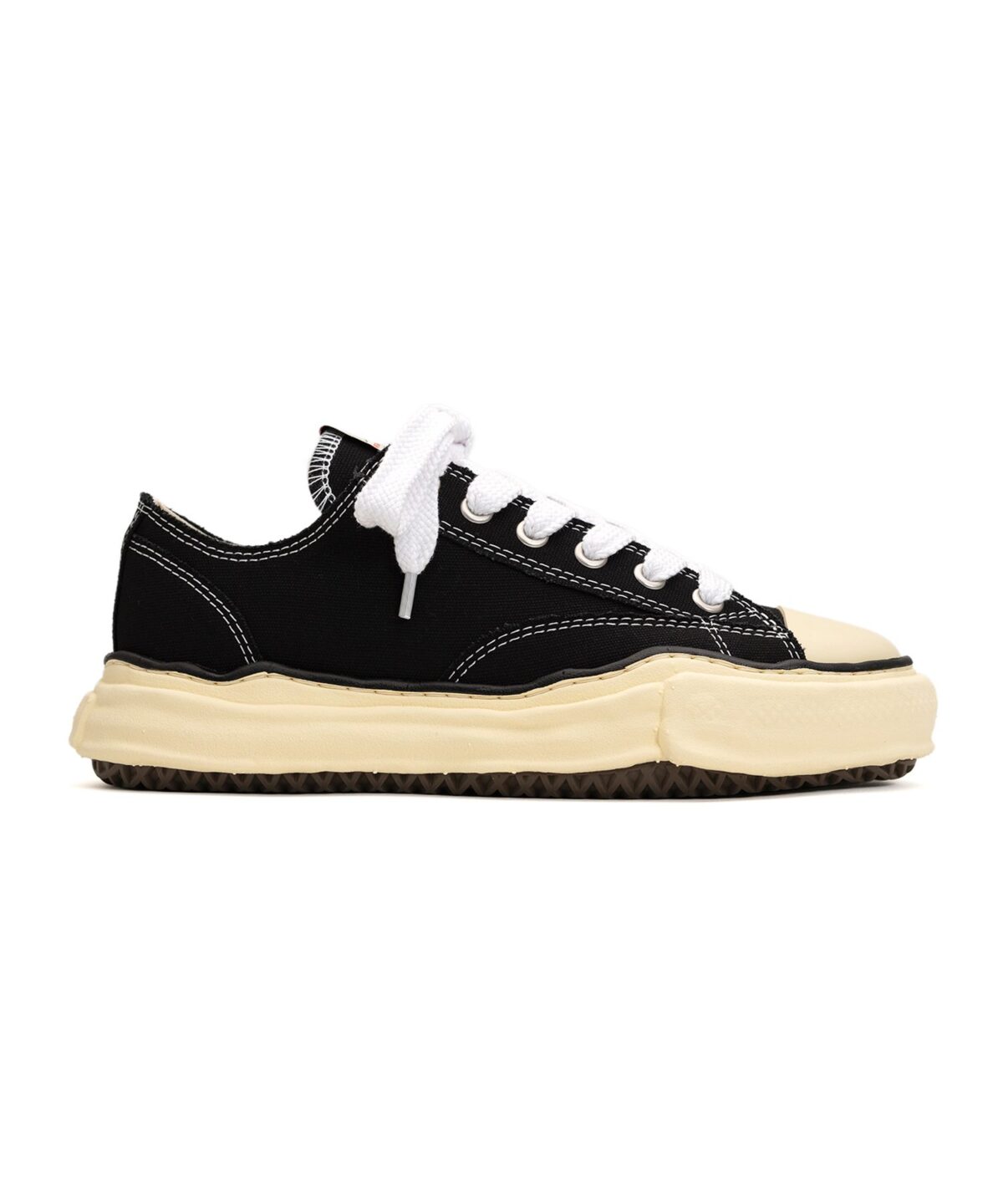 ⁦MMY PETERSON VL OG Sole Canvas Low-top Sneaker Black⁩ – תמונה ⁦1⁩
